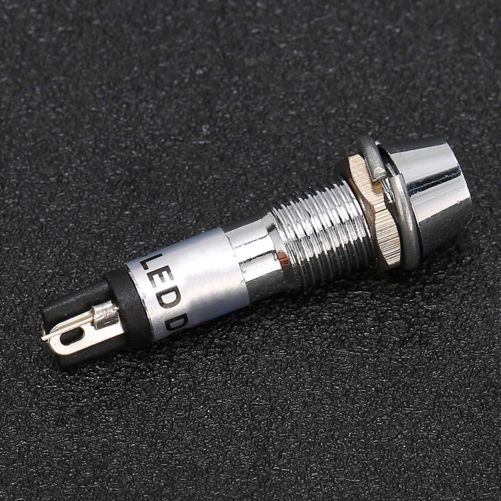 10 stücke AC 220 V Anzeige Licht Signal Lampe 8mm