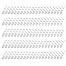 100 Pcs 3mm 3V LED Diodes Kit | 8 Colors Luminous Lamp Components