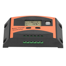 LD2024 regolatore di carica solare 20 A nero 28-10AWG