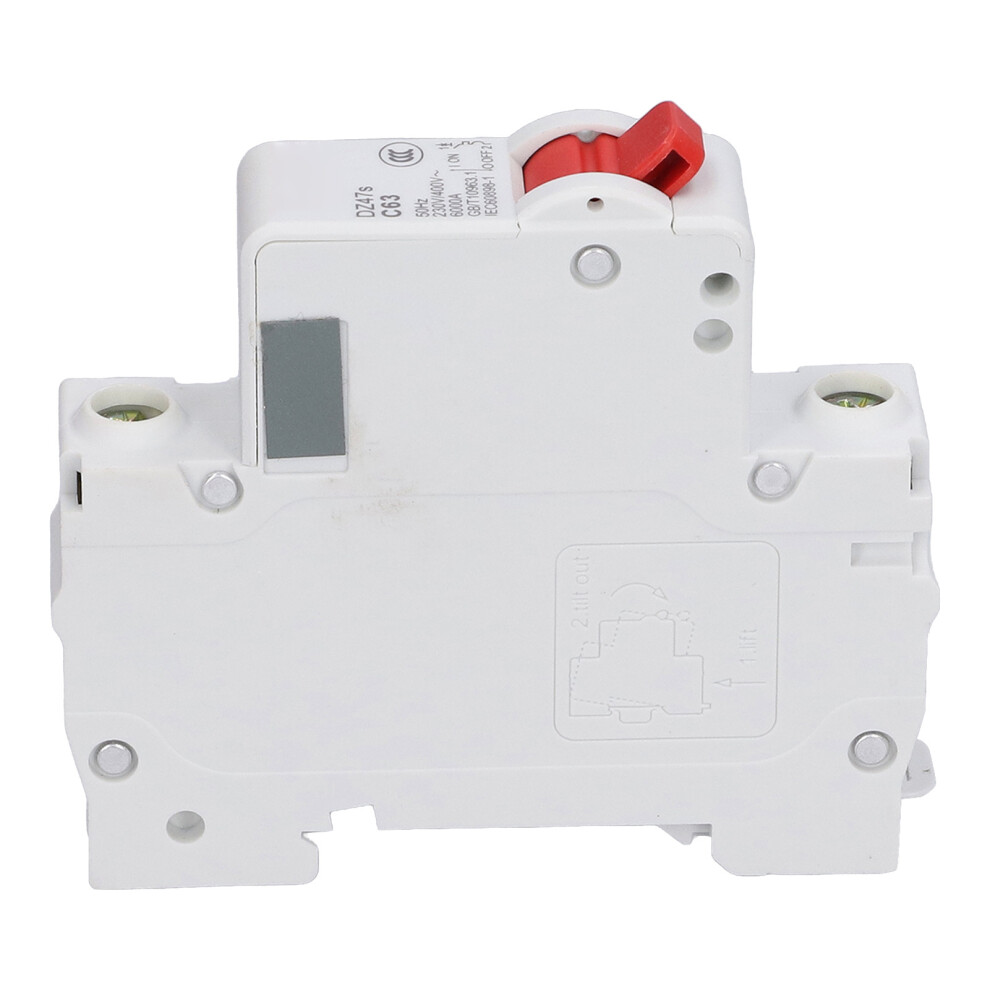 1P Miniatur Circuit Breaker Niederspannung Leckage