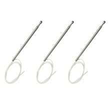 3X Antenna Mast & Rope for Patrol Gu Y61 98-04 Power Motorised Aerial Repair 131364070370
