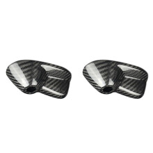 2X Echte Kohlefaser-Dachhaifischflossen-Antennenabdeckung für Cooper Clubman R55 R56 2007-2013, Autoantennen-ZubehöR