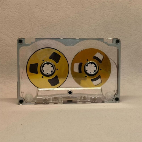 2X 55 Minute Blank Tape Disk Double-Sided Metal Small Open Disk Blank Cassette Tape Tape Disk, E 2