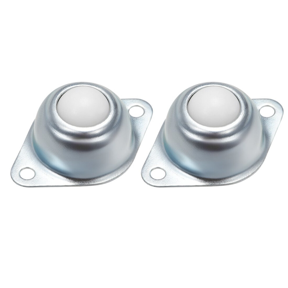 Ball Transfer Bearing Unit 5/8 Inch Nylon Flange Mounted Low Friction 22 Lb Load Pack Of 2 For Transmission 9347817631685
