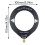 2X 10kHz-180MHz  Loop Antenna All Band Coverage Ring Donut Antenna Supports Shortwave/Medium Wave SDR Black 5
