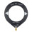 2X 10kHz-180MHz  Loop Antenna All Band Coverage Ring Donut Antenna Supports Shortwave/Medium Wave SDR Black 2