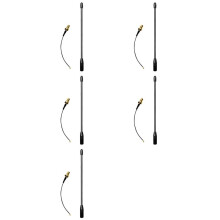 5X Weiche Antenne SMA-Stecker Drahtlose Figur Übertragung Daten High Gain 10dBi WiFi Halow Whip Antenne mit Adapterkabel A