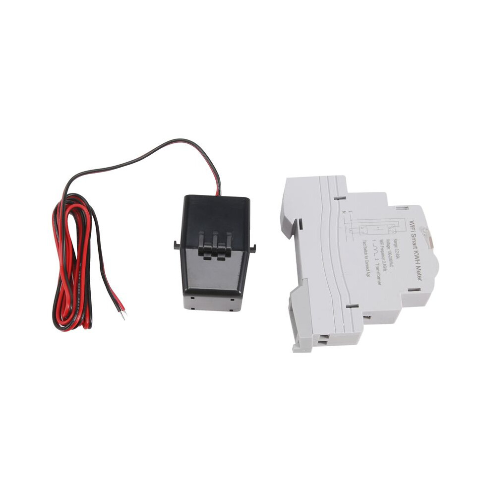 Atms1603 Tuya Single Phase Wifi Intelligent Meter 100A Din Rail Precisely Measuring Voltmeter Ammeter Power 6032447346520