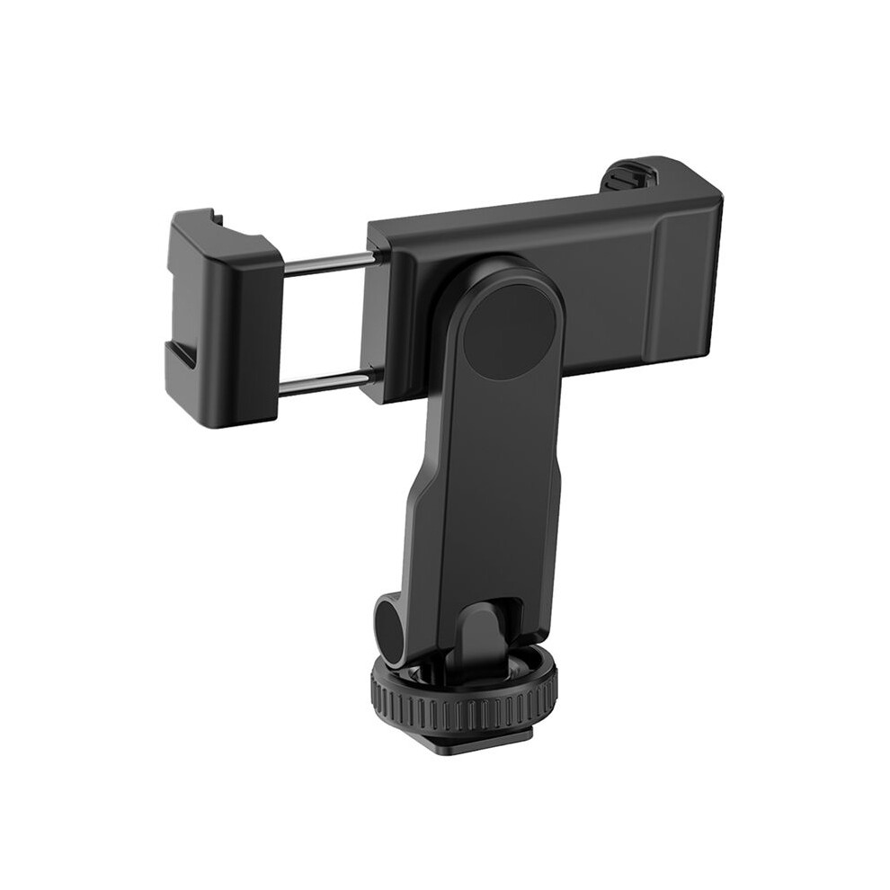 Multi-Functional Phone Holder Clamp Phone Tripod Mount Rotatable With Dual Cold Shoe Mounts For Smartphone Vlog 4712170777441