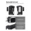 Camera Case for Shadowstone  GO 3S Silicone Case Thumb Camera Lens Cover Protective Case with Lanyard White 6