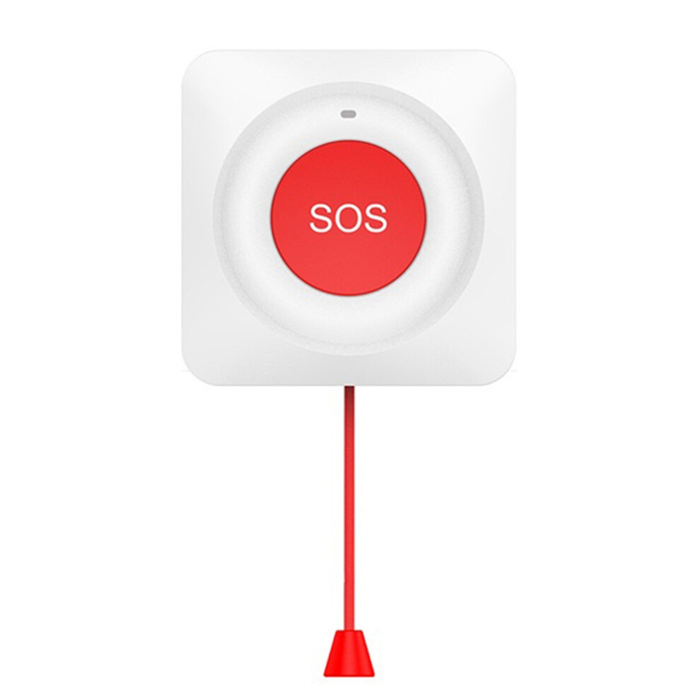 SOS Button Wireless Caregiver Pager Alert Transmitter Emergency Call Button for Kid Elderly Patient WiFi