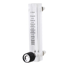 Oxygen Flow Meter 120 LPM with Control Valve, 120mm Acrylic Medical Gas Flowmeter