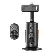 Q04 Gimbal Vollautomatischer Follower mit Fernbedienung Handyhalter Stabilisator AI  Face Handy Gimbal