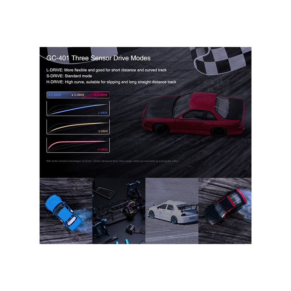 Gc301 4-8.4V Gyro Sensor Gyroscope For K969 Rc Car Steering Output Corrective Integrated Compact 6034226003839