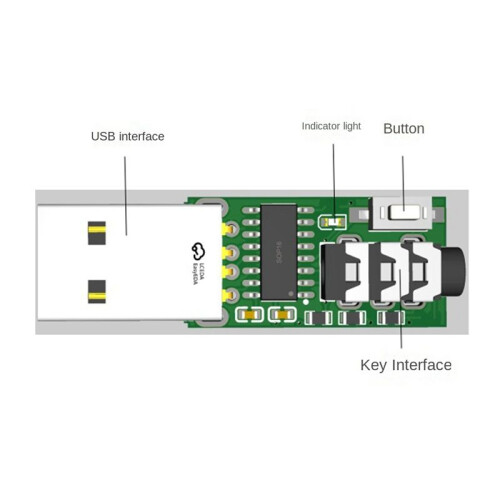 VBand Multifunction CW Trainer Morse Key Trainer Vband Mobile Phone Computer Connector Code Trainer Telegraph Trainer B 1