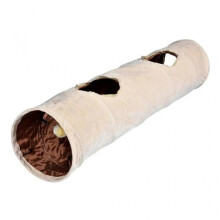 Collapsible Tunnel Tube Pet Toys 47" Length for Play Tunnel Large Hideaway