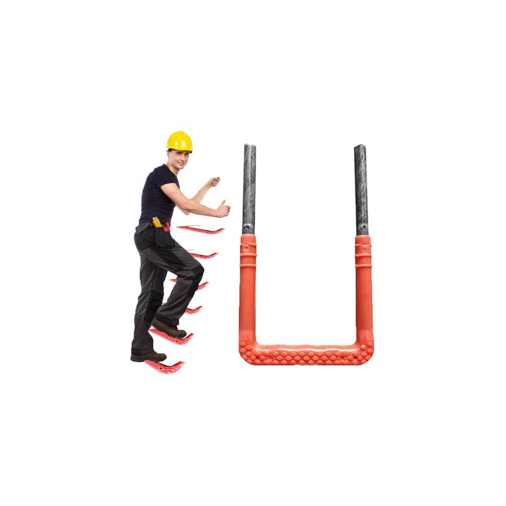 Emergency Fire Escape Ladder 6 Rung Durable Steel With Antislip Steps For Attic Or Window Well 9382693403285