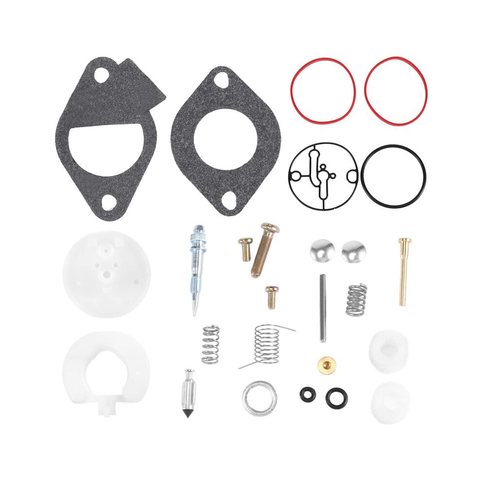 Lawn Mower Carburetor Repair Kit Carb Rebuild Set For Briggs-Stratton 11Hp-19Hp 796184 Master Overhaul For Nikki Carbs 6033641411397