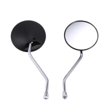 Par 10 Mm Universal Motorcykel Speglar Cykel/Motorcykel BakifråN/Sido