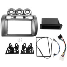 Cornice Radio Per  Jazz City One Din Dvd Stereo Cd Montaggio Un Pannello Installazione Kit Cornice Cornice