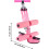Sit Mechanic Foot Support Posture Trainer for Teens, Adjustable Core Trainer, Pink 5
