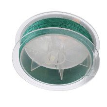 Multicolor 100m Durable Braided Nylon Fishing Line Green 2.0