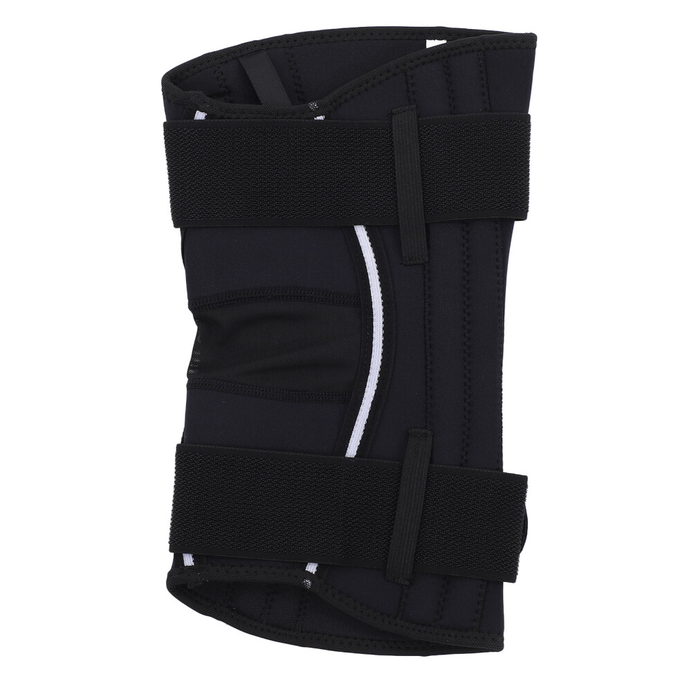 Adjustable Knee Support Brace XL with Side Stabilizers for Men & Women