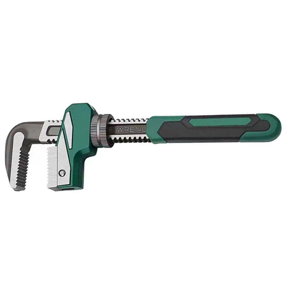 Heavy Duty Ftype Pipe Wrench 22.64In With Extra Wide Jaw Adjustable Grip For Plumbing 9347817634921