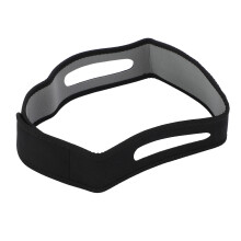Atmungsaktive Anti-Schnarch-Kinnbandage, Einheitsgröße, Gummiband für Männer & Frauen
