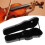4/4 Violinenkoffer, schwarze Kohlefaser, 13