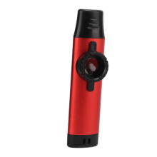 Metall-Kazoo mit Resinmundstück, verstellbarer Festigkeit, Rot