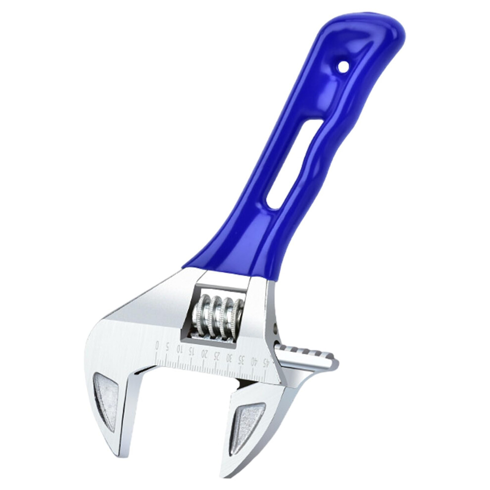 Stubby Adjustable Wrench 6/8 Inch With 1.77 Inch Wide Jaw For Confined Spaces Mechanics Plumbers 9382693406095