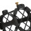 Plastic Microphone Shock Mount Bracket for Live Broadcast 10cm 9