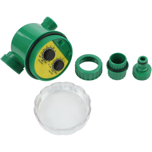 Garden Water Timer with Adjustable Watering Frequency, Programmable Hose Irrigation for Lawn and Plants 2