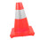 Traffic Cone Reflective Driveway Safety Cone for Training and Traffic Control  Visibility Durable Plastic 1