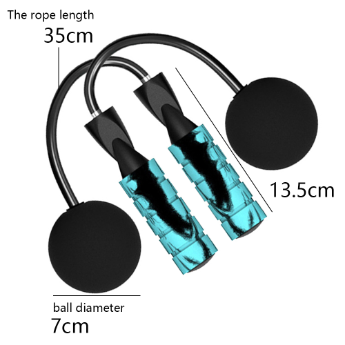 Cordless Skipping Rope With Smooth Spinning, Adjustable Length Suitable For All Ages 1