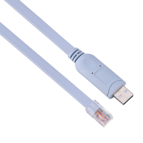 Καλώδιο κονσόλας USB σε RJ45 για συσκευές Cisco, σύνδεσμος USB τύπου A σε RJ45 με 2