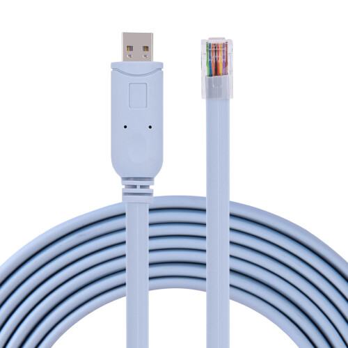 Καλώδιο κονσόλας USB σε RJ45 για συσκευές Cisco, σύνδεσμος USB τύπου A σε RJ45 με 1