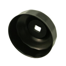 Oil Filter Wrench 65mm 14 Flute Cap Type, Deep Reach 3/8 Inch Drive, Durable Professional Quality