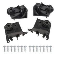 Front Headlight Repair Kit Headlight Mount for Caddy 2004-2010 2003-2006 1T0998226A 1T0998225A