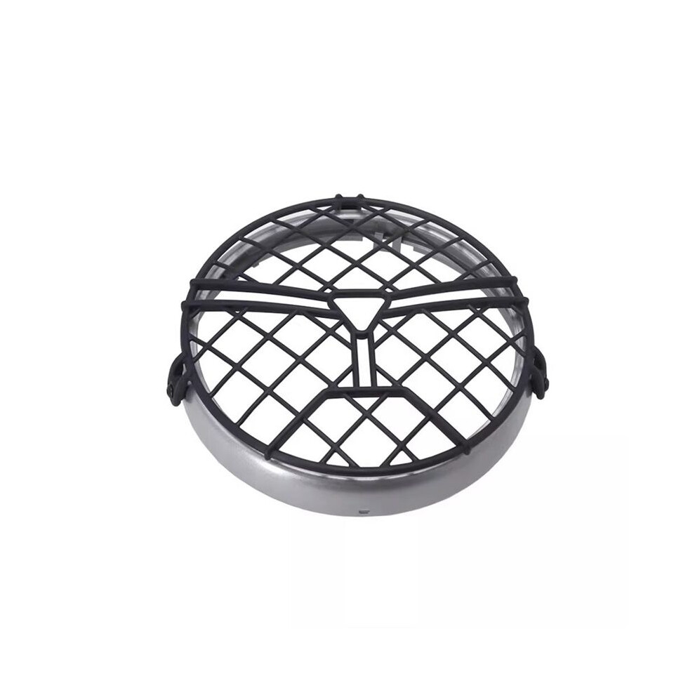 Motocycle Accessories Headlight Protection Cover Guard Grille Protector For Speed 400 Speed400 2024 2025 & Silver/Black 6031813020408