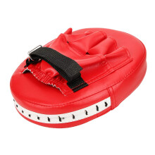 Boxing Target Hand Pad, Adjustable Wristband, One Size Fits Most, Improves Targeting For Boxing And Taekwondo, Red