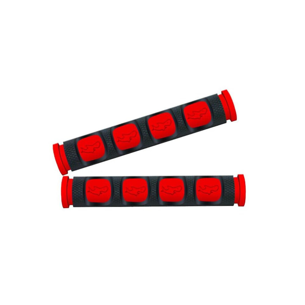 2Pcs Motorcycle Brake Lever Grip Protector Rubber Handlebar Sleeve Antislip Ergonomic Red 9187378494356