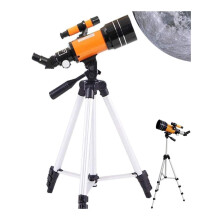 Telescopes 70Mm Portable Refractor Telescope With Coated Glass Optics Ultra HD For Adults And Beginners