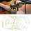 6 Gitarrensaiten mit Kugelende, 12