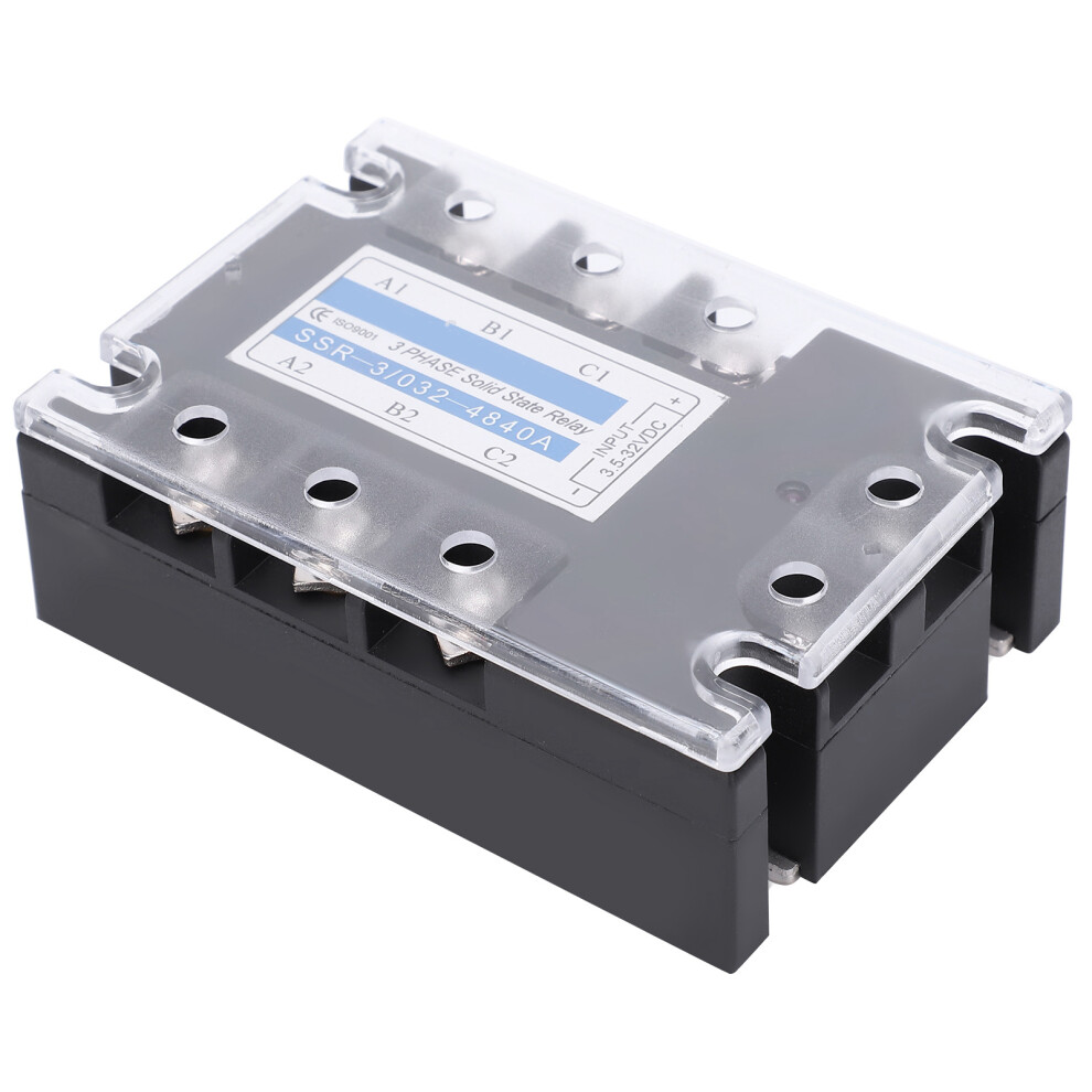 Ssr-3 D4840 40A 480V 3 Phase Relay For Heavy Duty Industrial Use 9361379618076