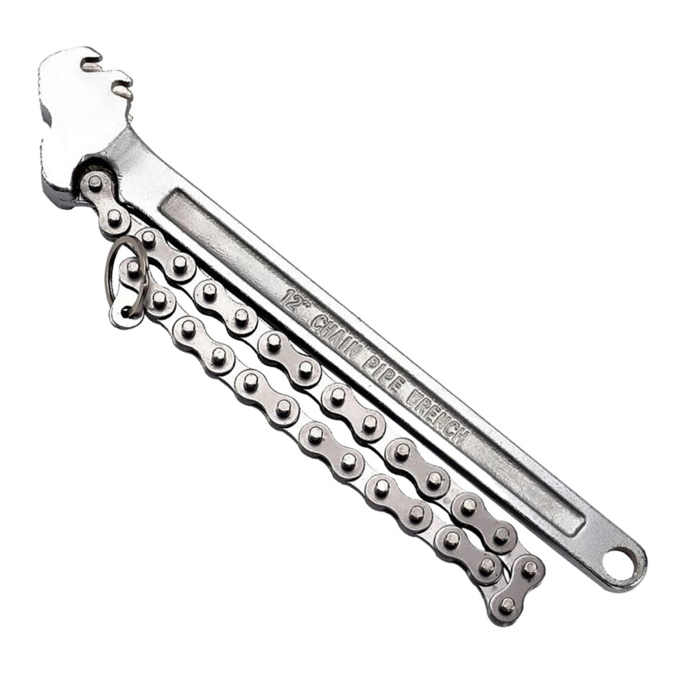 16 Inch Heavy Duty Chain Pipe Wrench With Antislip Grip For Automotive And Plumbing Use 9347817637793