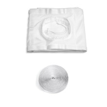 Portable Air Conditioner Door Vent Kit Zero Air Leakage Heat and Bug Blocking for Sliding Doors