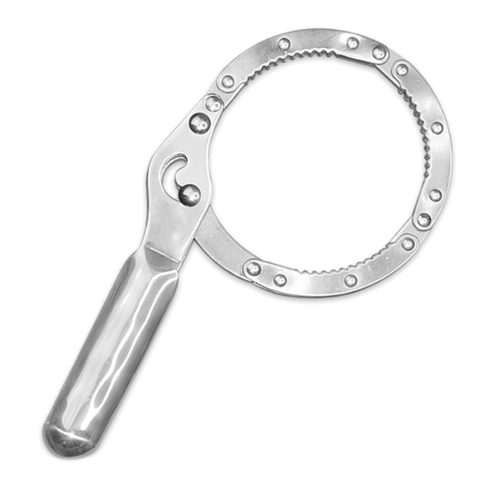 Heavy Duty Oil Filter Wrench With Ergonomic Nonslip Grip, Multisize Car Removal Tool 9347817638363