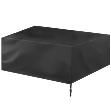 Foldable Outdoor Furniture Cover for Garden Bench, Weather Resistant Oxford Fabric Protector with Easy to Clean Surface, Durable Material Waterproof